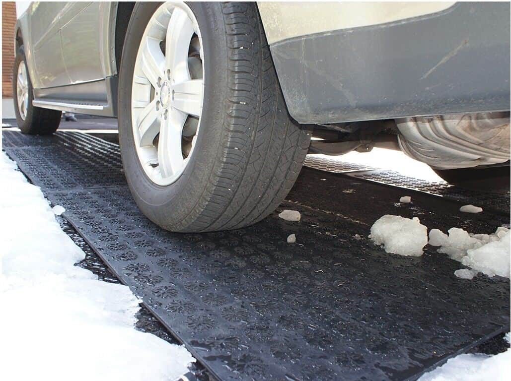 Can You Drive On Snow Melting Mats?